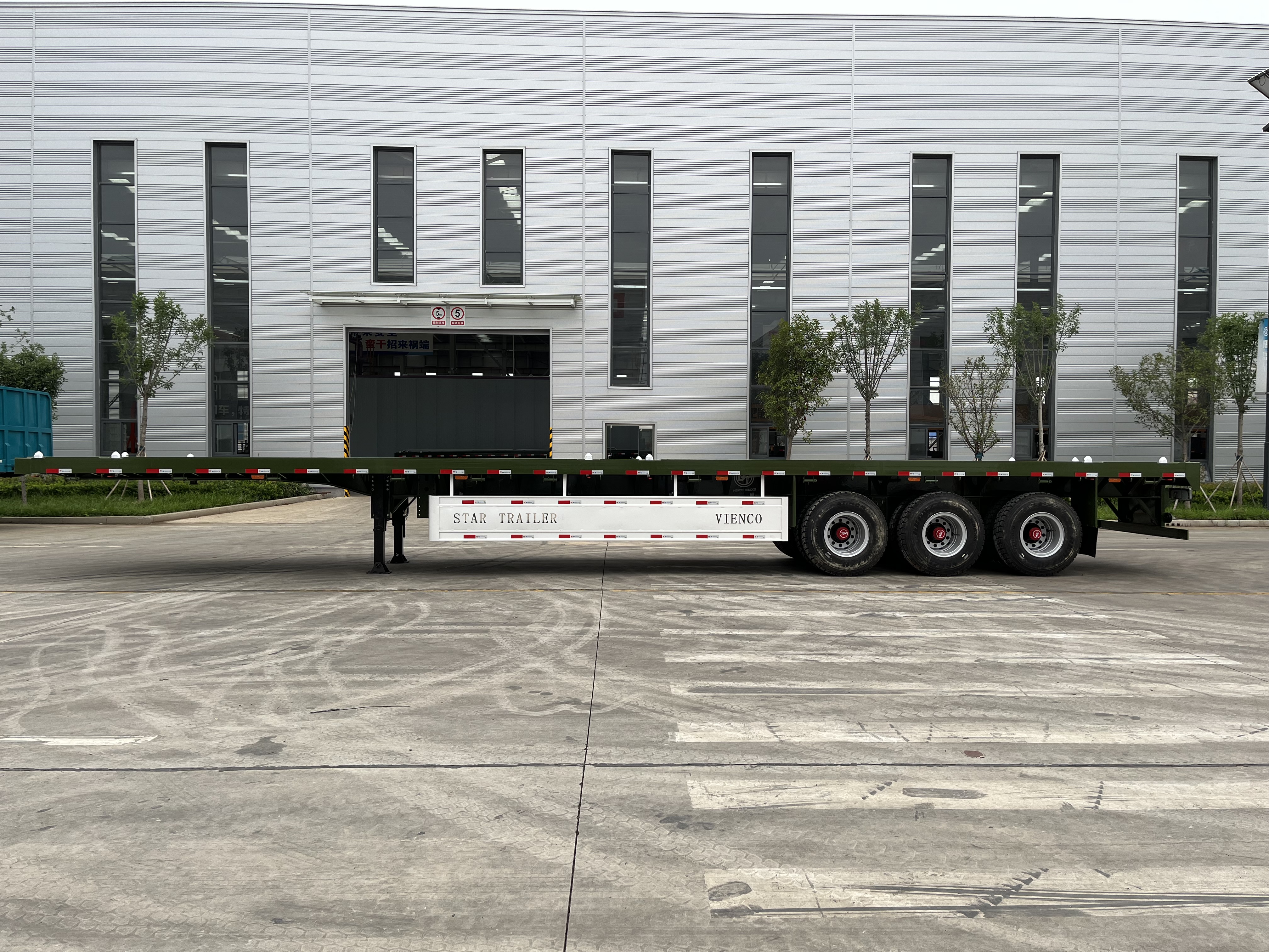 Customizable Large-tonnage Semi-trailers