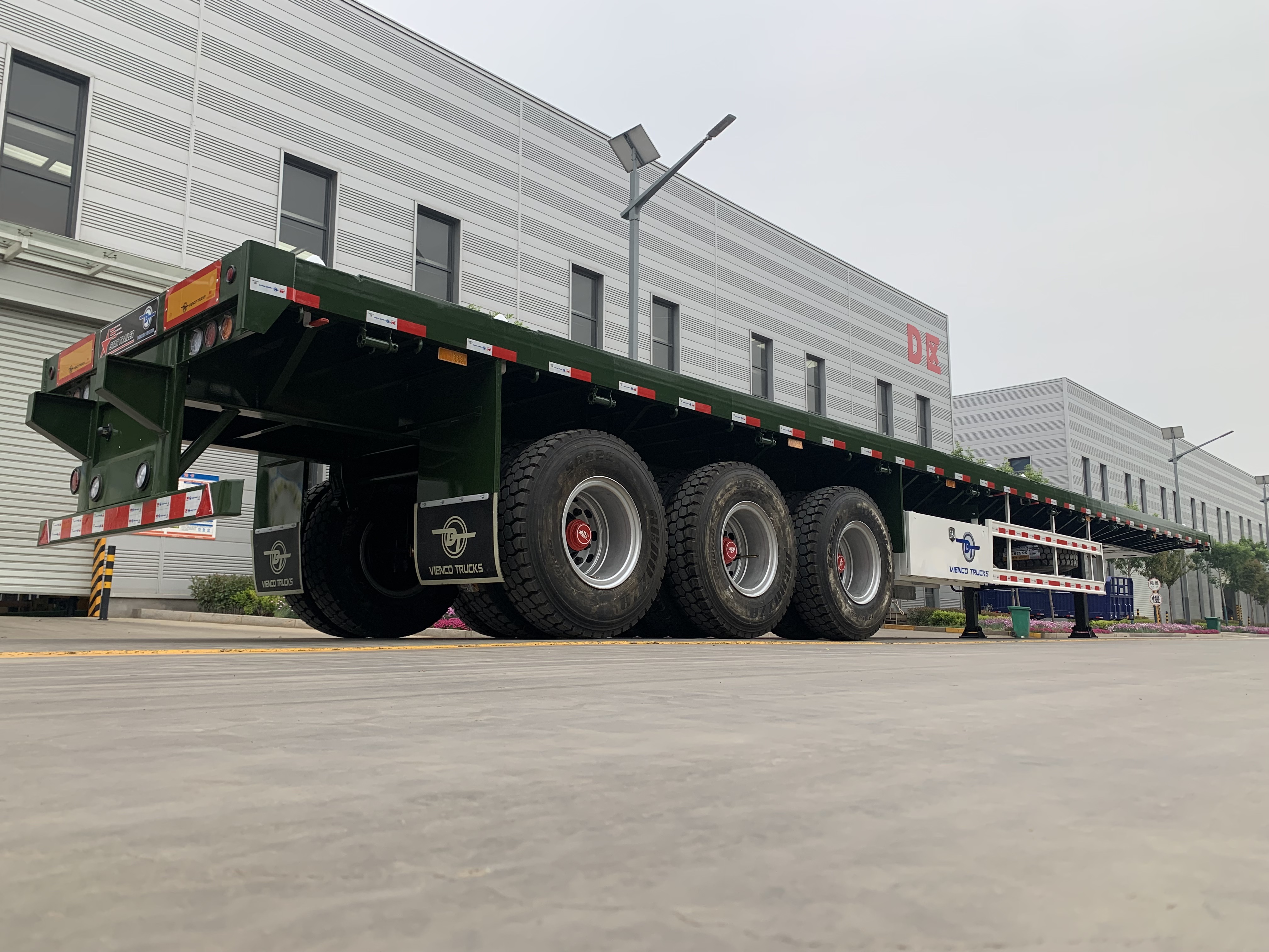 Customizable Large-tonnage Semi-trailers