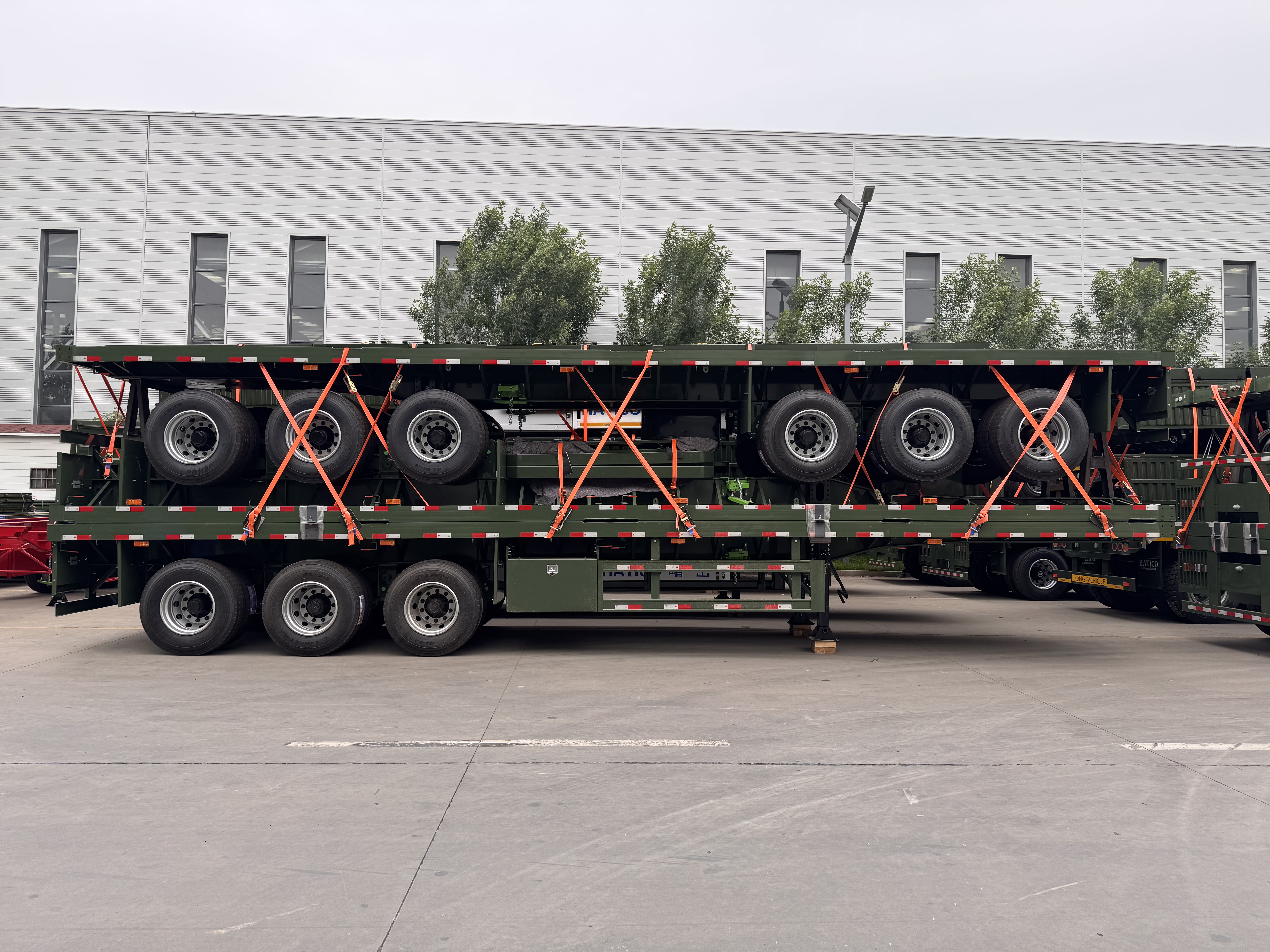 Customizable Large-tonnage Semi-trailers