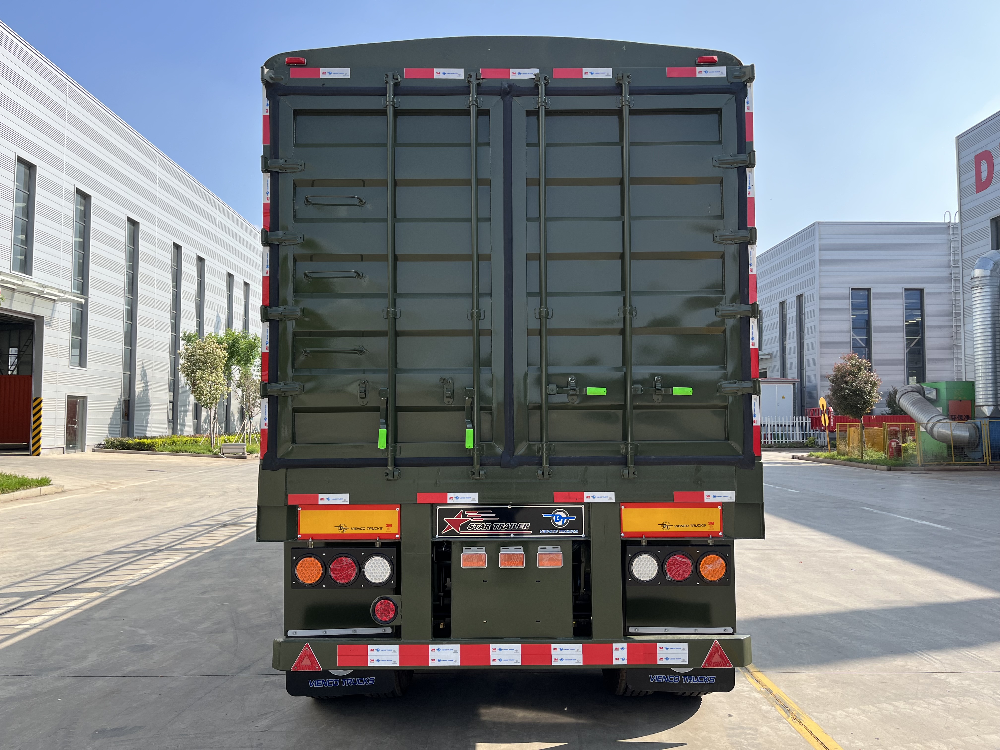 Customizable Tonnage Heavy-duty Semi-trailers