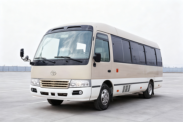 Used Coaster Bus 10-30 Seats Diesel Fuel Engine