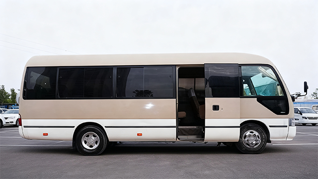 Used Coaster Bus 10-30 Seats Diesel Fuel Engine