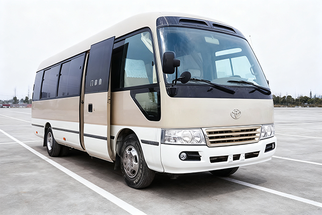 Used Coaster Bus 10-30 Seats Diesel Fuel Engine