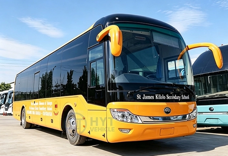Right/Left Hand Drive Rear Engine Used Yutong Bus ZK6121