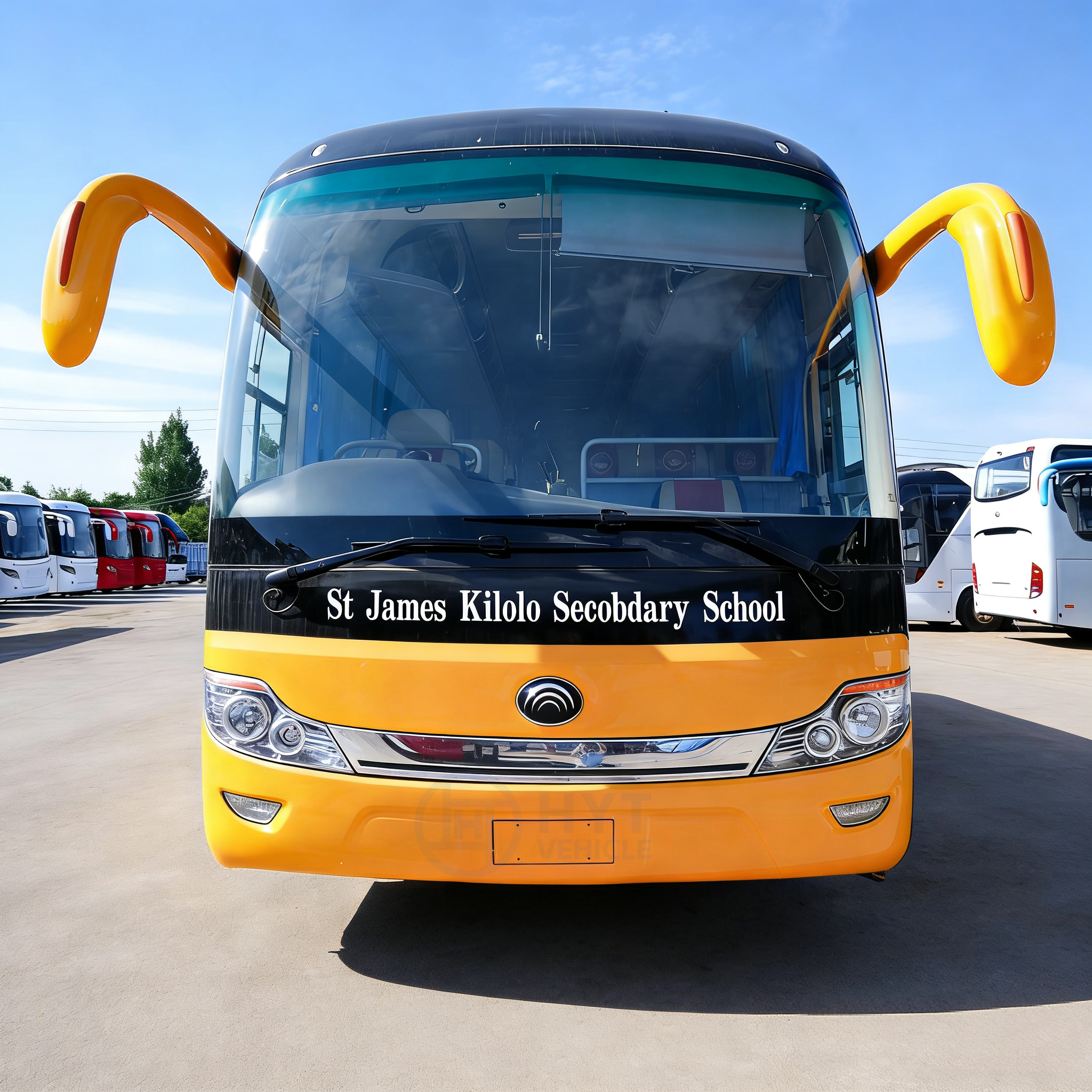 Right/Left Hand Drive Rear Engine Used Yutong Bus ZK6121